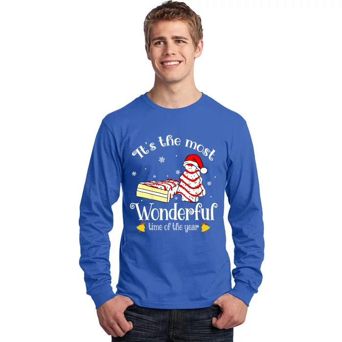 ItS The Most Wonderful Time Of The Year Debbie Christmas Cute Gift Tall Long Sleeve T-Shirt