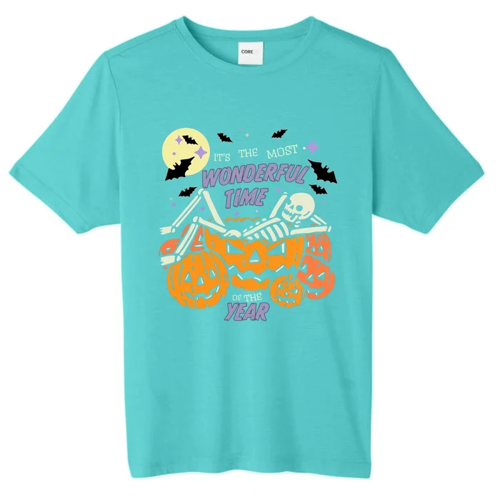 ItS The Most Wonderful Time Of The Year Halloween Gift ChromaSoft Performance T-Shirt