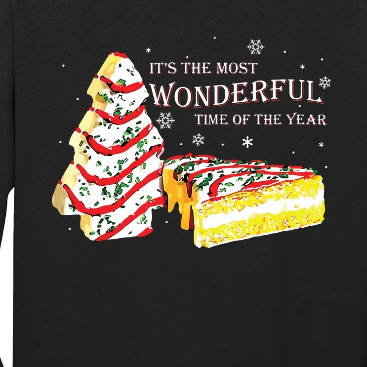 Its The Most Wonderful Time Of The Year Snack Cake Christmas Long Sleeve Shirt