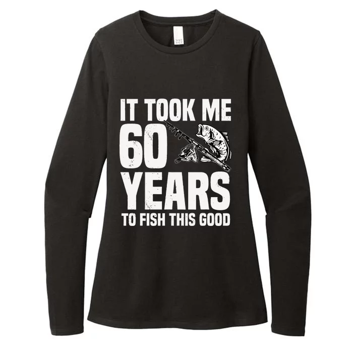 It Took Me 60 Years To Fish This Good 60th Birthday Party Womens CVC Long Sleeve Shirt