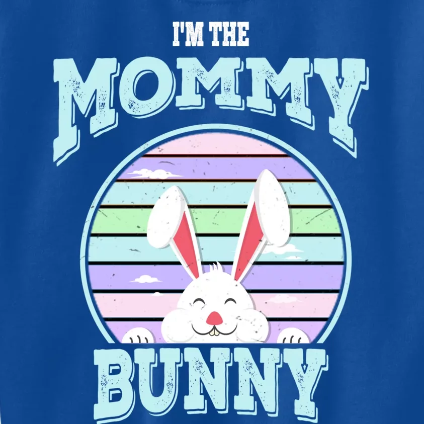 I'm The Mommy Bunny Matching Family Easter Sunday Gift Kids Sweatshirt