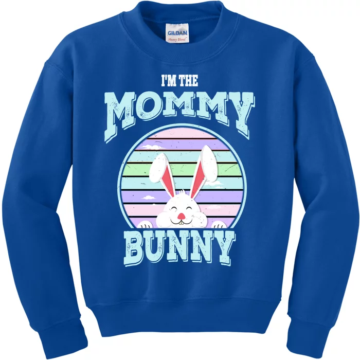 I'm The Mommy Bunny Matching Family Easter Sunday Gift Kids Sweatshirt