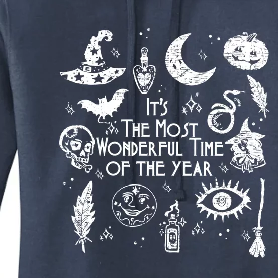 ItS The Most Wonderful Time Of The Year Halloween Trendy Gift Women's Pullover Hoodie