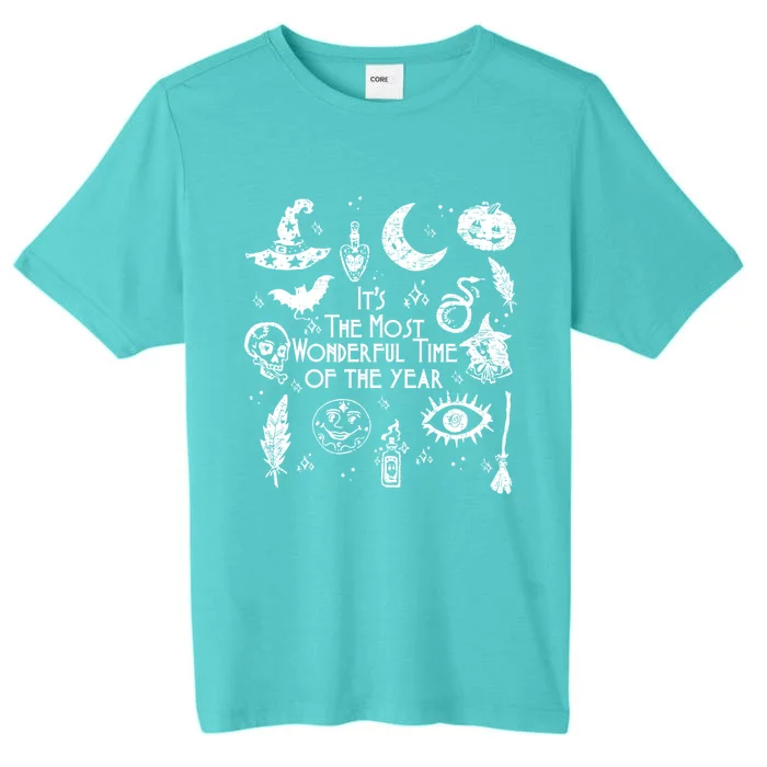 ItS The Most Wonderful Time Of The Year Halloween Trendy Gift ChromaSoft Performance T-Shirt