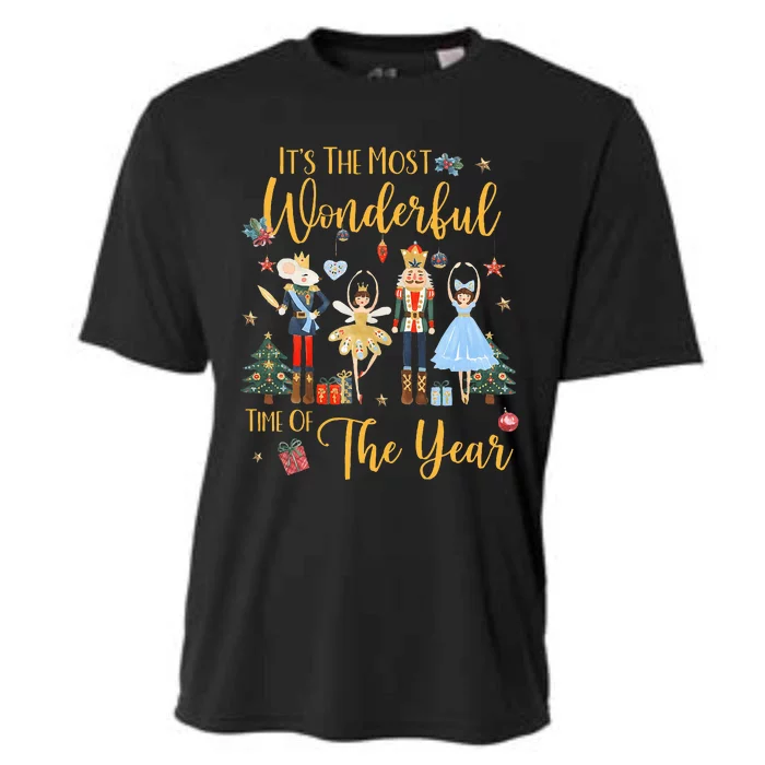 ItS The Most Wonderful Time Of The Year Nutcracker Ballet Cooling Performance Crew T-Shirt