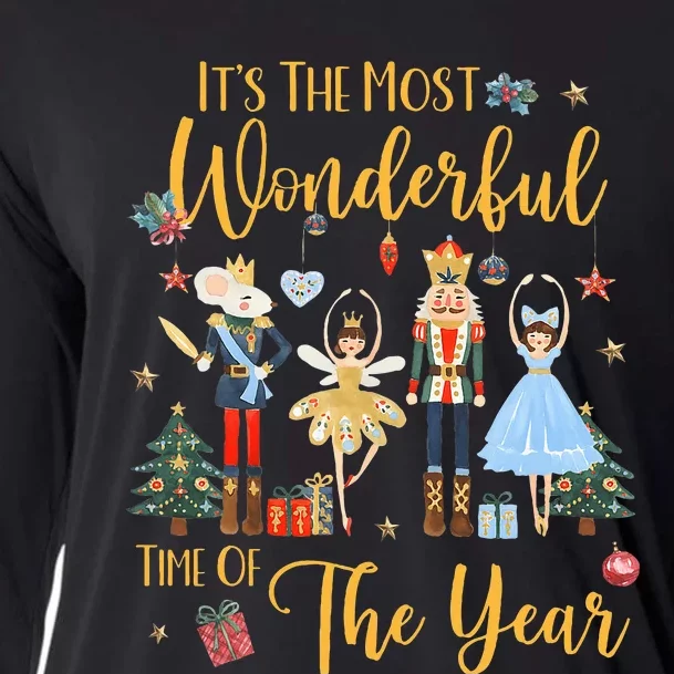 ItS The Most Wonderful Time Of The Year Nutcracker Ballet Cooling Performance Long Sleeve Crew