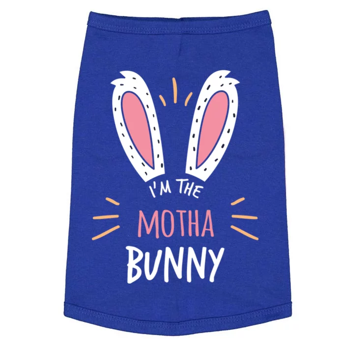 I'm The Motha Bunny Matching Family Easter Sunday Gift Doggie Tank