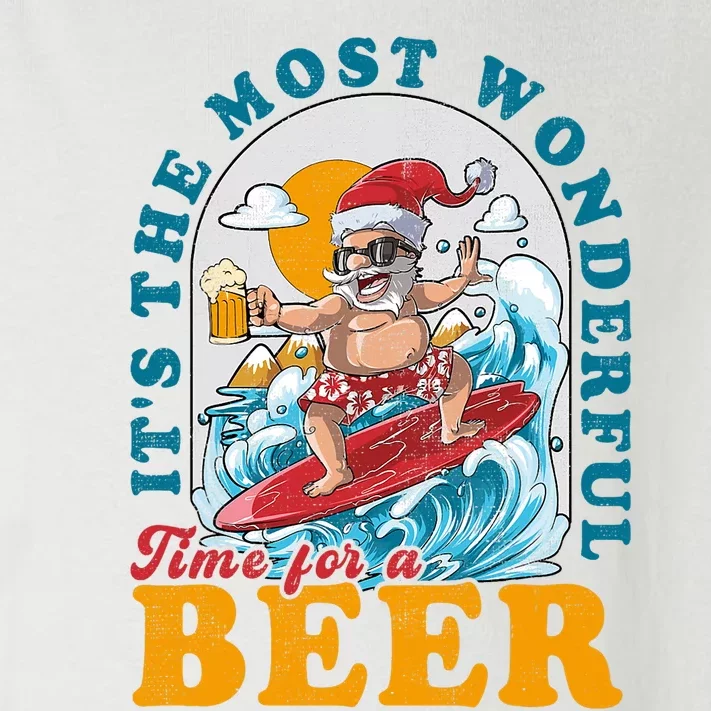 Its The Most Wonderful Time For Santa Christmas In July Toddler Long Sleeve Shirt