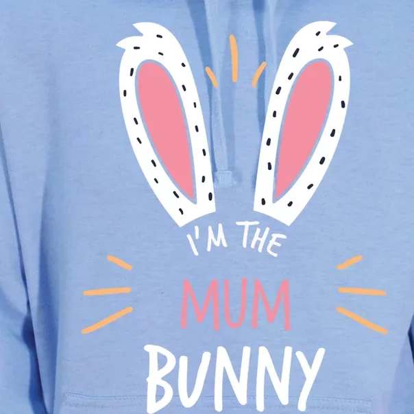 I'm The Mum Bunny Matching Family Easter Sunday Gift Unisex Surf Hoodie