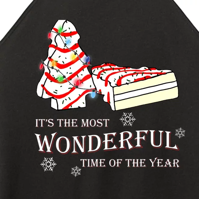 It's The Most Wonderful Time Of The Year Debbie Christmas TShirt Women’s Perfect Tri Rocker Tank