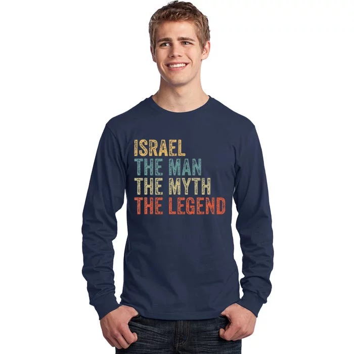 Israel The Man The Myth The Legend Tall Long Sleeve T-Shirt