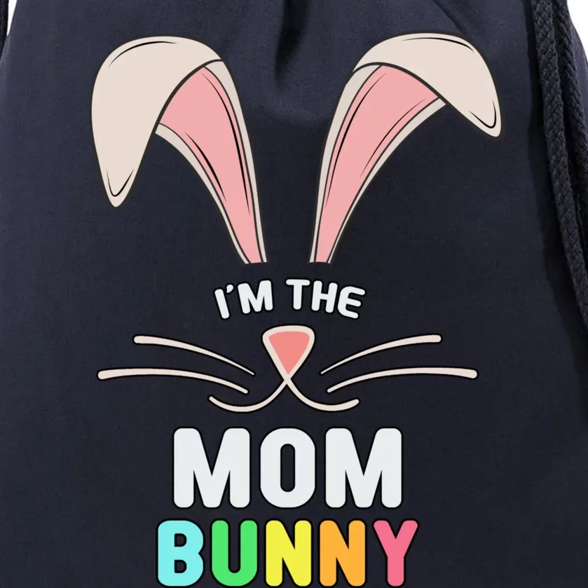 I'm The Mom Bunny Matching Family Easter Party Gift Drawstring Bag