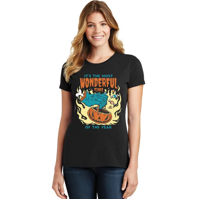 Its The Most Wonderful Time Of The Year Funny Halloween Women's T-Shirt