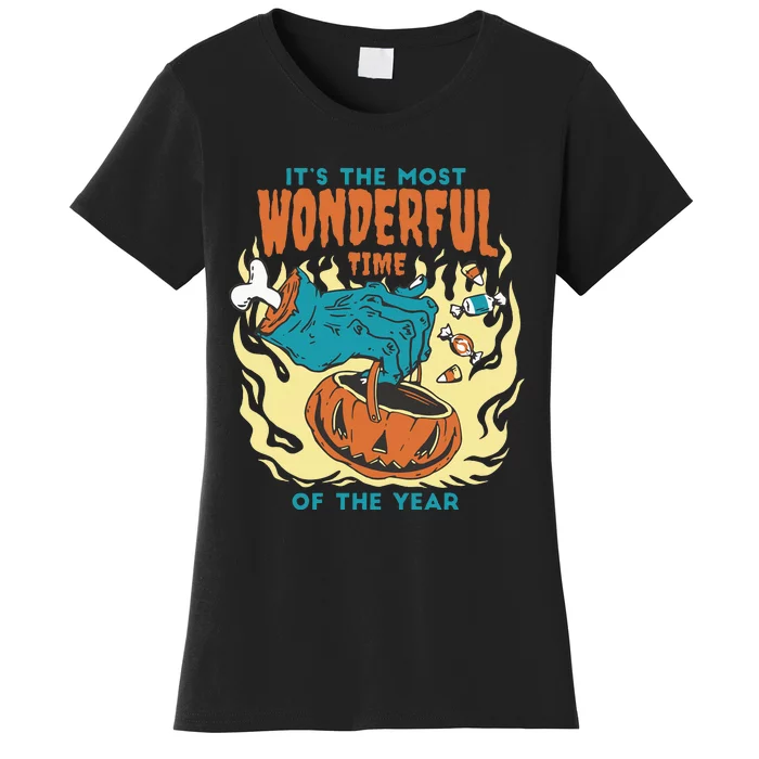 Its The Most Wonderful Time Of The Year Funny Halloween Women's T-Shirt