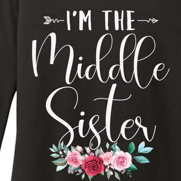 I'm The Middle Sister I'm The Middle Sister Womens CVC Long Sleeve Shirt