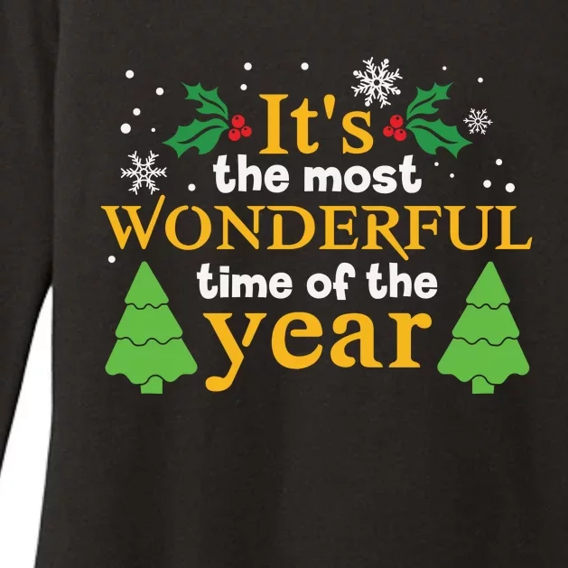 Its The Most Wonderful Time Of The Year Womens CVC Long Sleeve Shirt