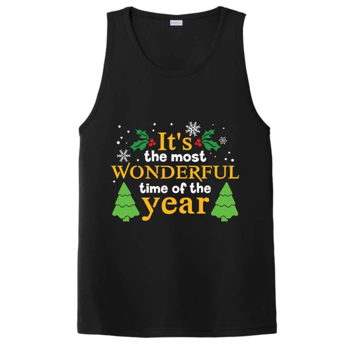 Its The Most Wonderful Time Of The Year Performance Tank