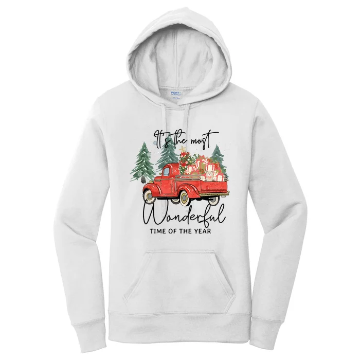 Its The Most Wonderful Time Of Year Sweatee Christmas Women's Pullover Hoodie