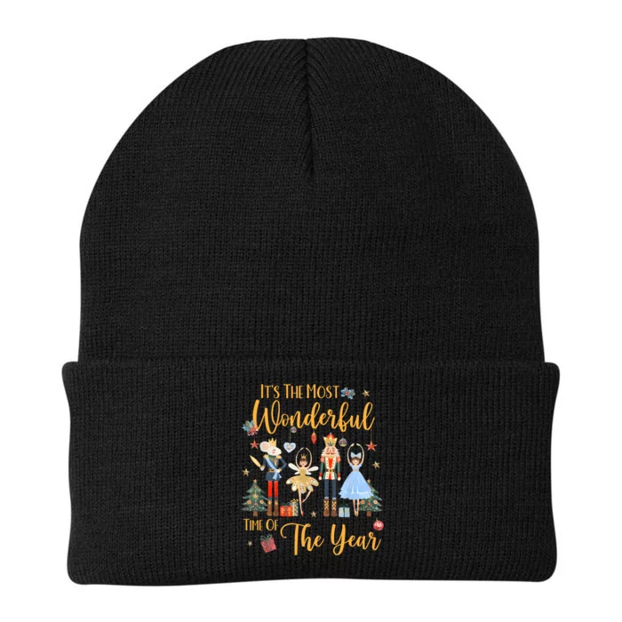 ItS The Most Wonderful Time Of The Year Nutcracker Ballet Knit Cap Winter Beanie