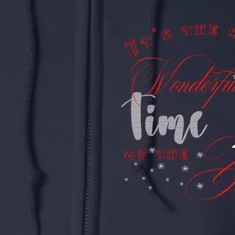 ItS The Most Wonderful Of The Year Full Zip Hoodie