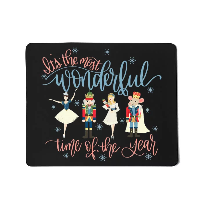 Its The Most Wonderful Time Of The Year xmas Nutcracker Mousepad