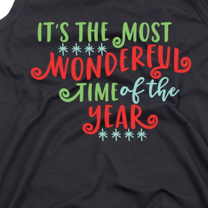 It's The Most Wonderful Time Of The Year Cute Christmas Tank Top