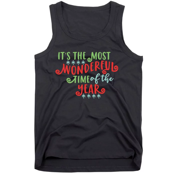 It's The Most Wonderful Time Of The Year Cute Christmas Tank Top