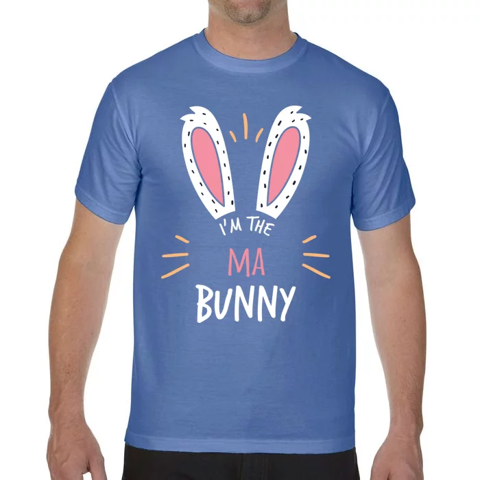 I'm The Ma Bunny Matching Family Easter Sunday Gift Comfort Colors T-Shirt