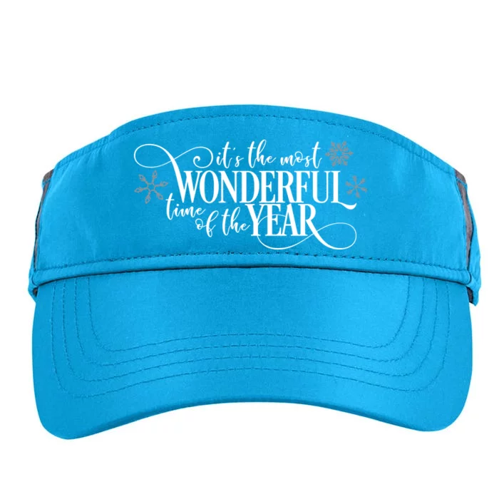 It's The Most Wonderful Time Of The Year Adult Drive Performance Visor