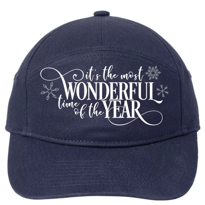 It's The Most Wonderful Time Of The Year 7-Panel Snapback Hat