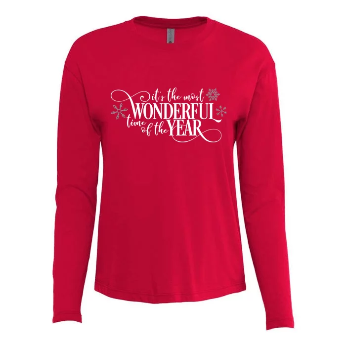 It's The Most Wonderful Time Of The Year Womens Cotton Relaxed Long Sleeve T-Shirt