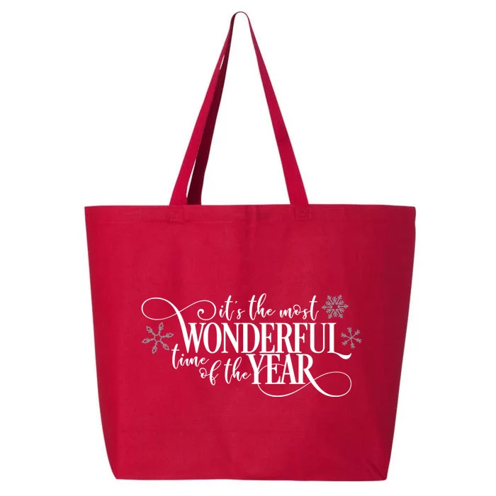 It's The Most Wonderful Time Of The Year 25L Jumbo Tote