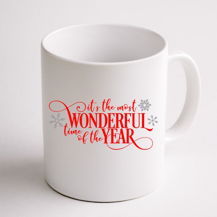 It's The Most Wonderful Time Of The Year Front & Back Coffee Mug