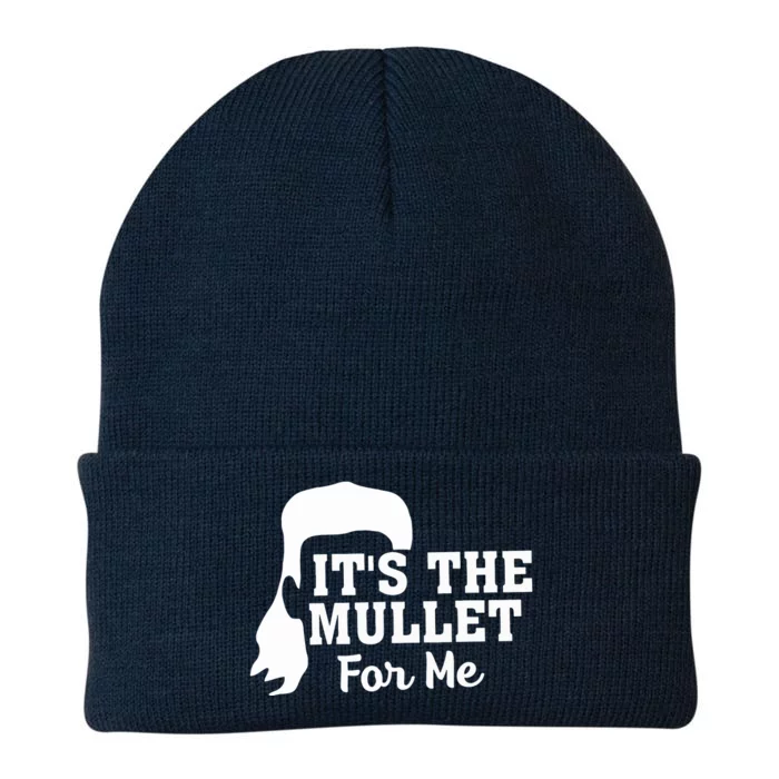 It's The Mullet For Me Funny Knit Cap Winter Beanie