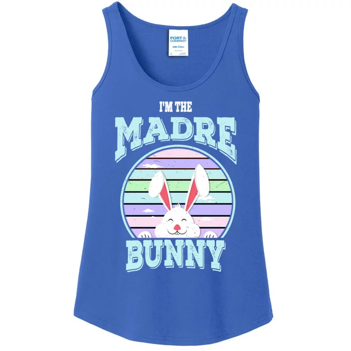 I'm The Madre Bunny Mom Matching Family Easter Sunday Gift Ladies Essential Tank