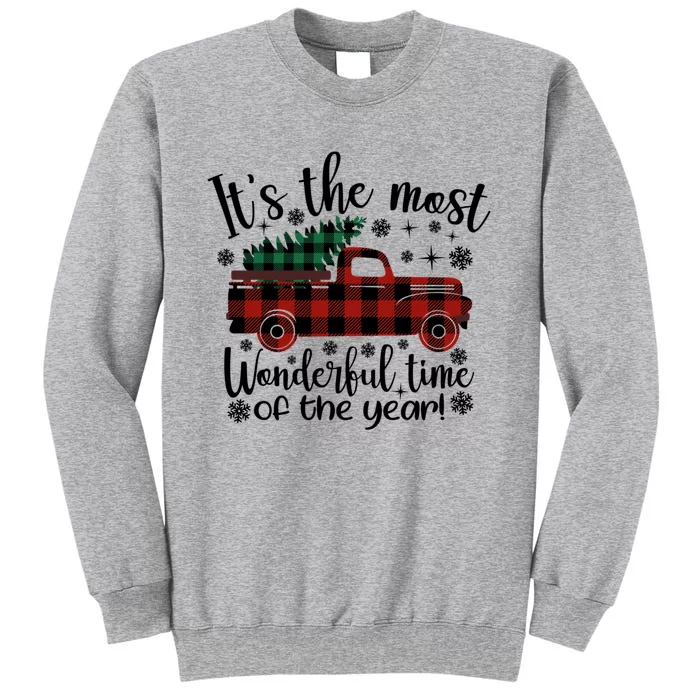 Its The Most Wonderful Time Of The Year Christmas Tall Sweatshirt