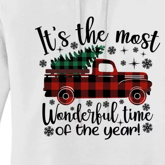 Its The Most Wonderful Time Of The Year Christmas Women's Pullover Hoodie