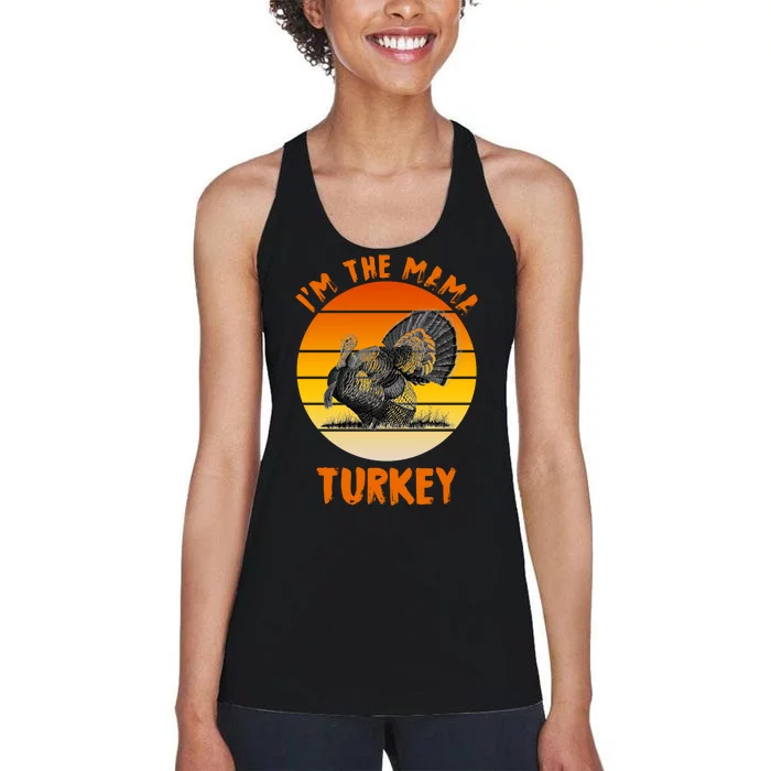 I'm The Mama Turkey Women's Racerback Tank