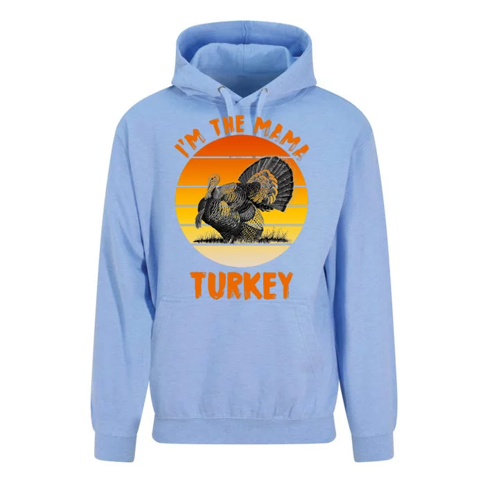 I'm The Mama Turkey Unisex Surf Hoodie