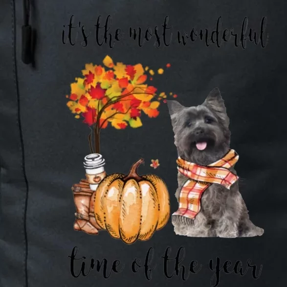 It's The Most Wonderful Time Of The Year Cairn Terrier Cute Gift Daily Commute Backpack