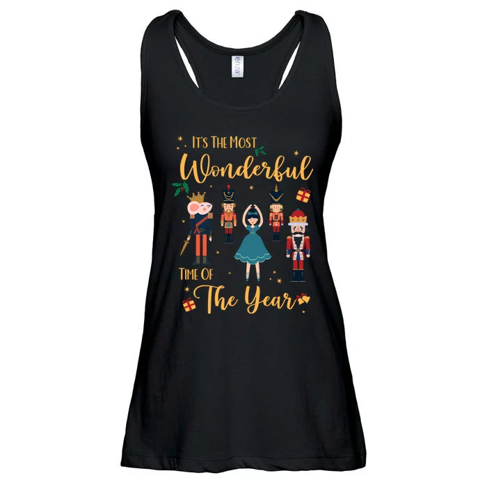 Its The Most Wonderful Time Of The Year Nutcracker Ballet Ladies Essential Flowy Tank