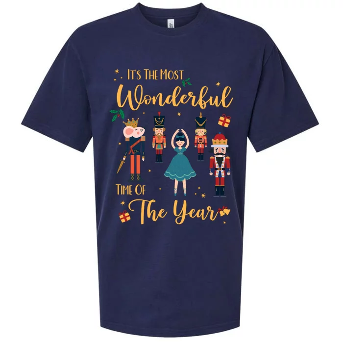 Its The Most Wonderful Time Of The Year Nutcracker Ballet Sueded Cloud Jersey T-Shirt