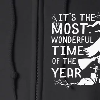 Its The Most Wonderful Time Of The Year Halloween Costume Full Zip Hoodie