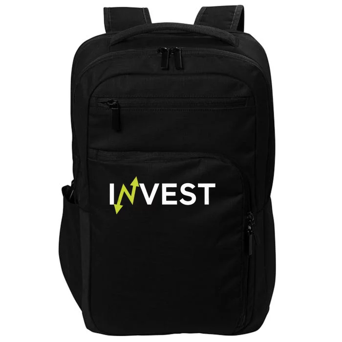 Invest Trading Money Market Finance Stocks Wealth Impact Tech Backpack