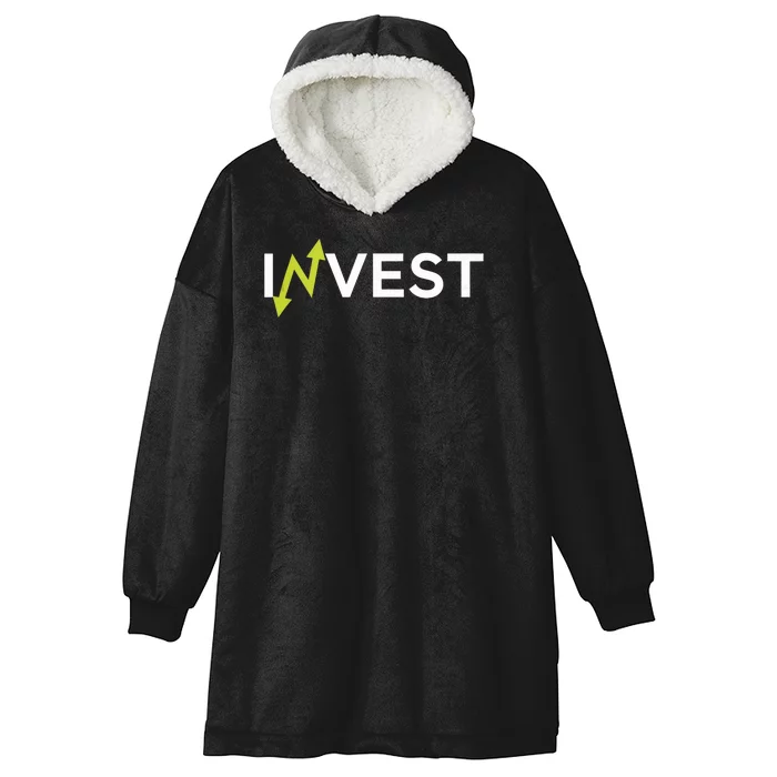 Invest Trading Money Market Finance Stocks Wealth Hooded Wearable Blanket