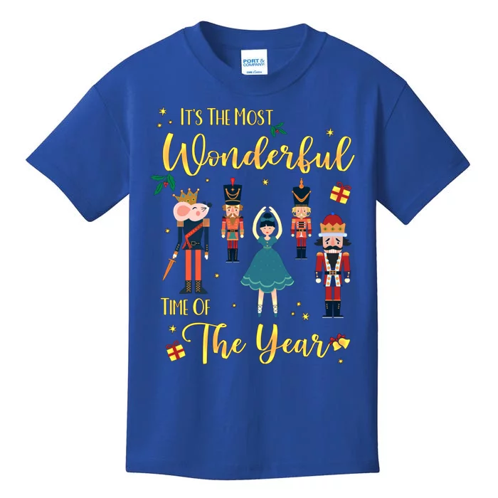 Its The Most Wonderful Time Of The Year Nutcracker Ballet Meaningful Gift Kids T-Shirt