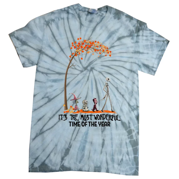 ItS The Most Wonderful Time Of The Year Thanksgiving Tie-Dye T-Shirt