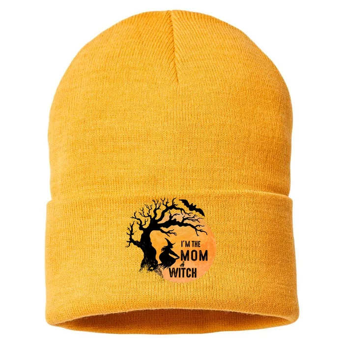 Im The Mom Witch Meaningful Gift Sustainable Knit Beanie