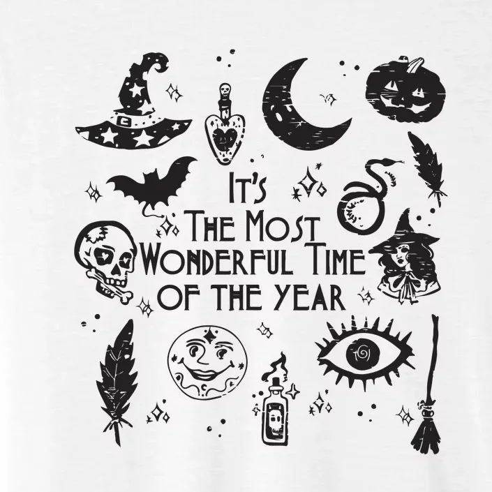 Its The Most Wonderful Time Of The Year Spooky Halloween Witch ChromaSoft Performance T-Shirt