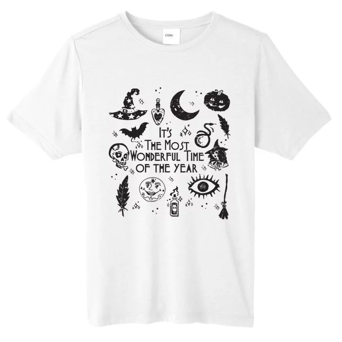 Its The Most Wonderful Time Of The Year Spooky Halloween Witch ChromaSoft Performance T-Shirt